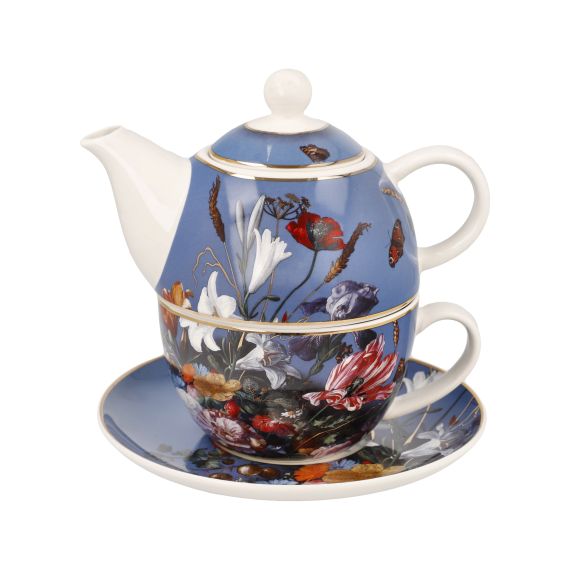 Teekanne Tea for One Jan Davidsz de Heem Sommerblumen - Artis Orbis