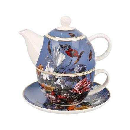 Teekanne Tea for One Jan Davidsz de Heem Sommerblumen - Artis Orbis