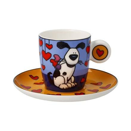 Love Dog - Espressotasse Ed Heck - Pop Art