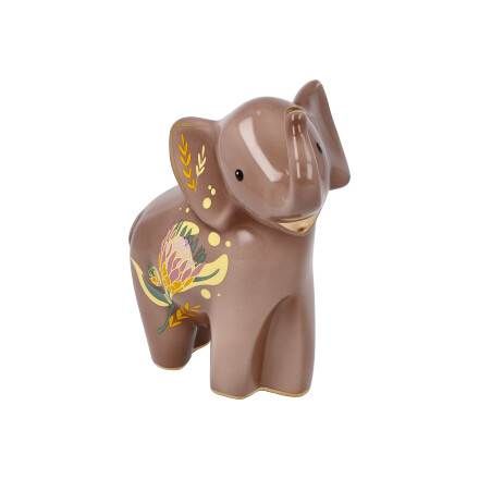 Elefantenfigur Kiombo - Elephant braun