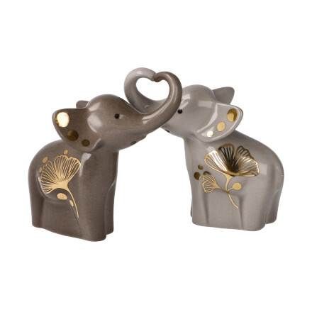 Salz- & Pfefferstreuer-Set Gingko – Elephant