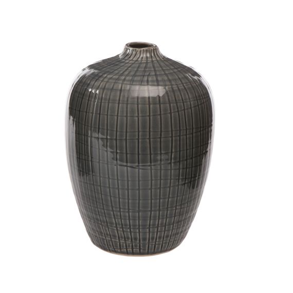 Aurora - Vase blau 25 cm Scandic Home