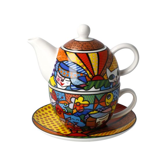 Produktbild von Britto Garden - Tea for One 15,5 cm Pop Art Romero Britto