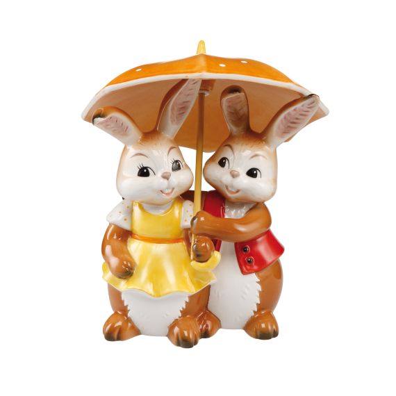 Goebel Hier geht/'s zum Frühling Ostern Hase Goebelhase Osterfigur