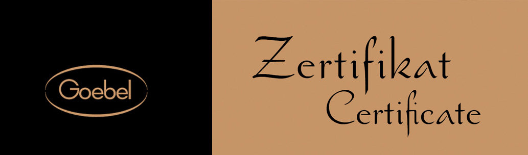 Limitierte Editionen mit Zertifikat Limitierte Editionen mit Zertifikat